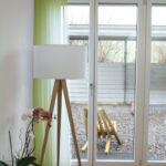 Tagesvorhang lime pastell als Ziervorhang