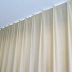 Wellen: Blackout/Verdunkelungs/Hotelvorhang ZÜRICH in gold/beige