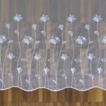 Vorhänge mit Blumen-Muster auf Mass.