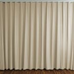 Fensterfront: Nachtvorhang SINGAPUR Beige [0023] für Schlafzimmer / Wohnzimmer
