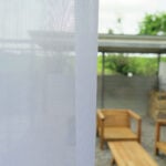 Vorhang transparent auf Mass