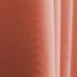 Wellenform: Blackout-Vorhang ABLION in rot.