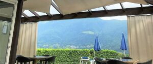 Outdoor Vorhänge Hotel Aussicht Berge
