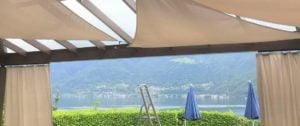 Outdoor Vorhänge Hotel Seesicht