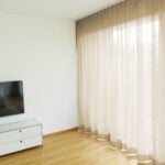Tagesvorhang nach Mass - HAMAL in Sandbeige [417]