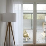 Tagesvorhang VALENCIA Weiss [1] im Zimmer