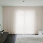 SEVILLA Massvorhang schlichter und eleganter Stoff Hellbraun [07] Schlafzimmer