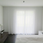 SEVILLA Massvorhang schlichter und eleganter Stoff Hellgrau [01] Schlafzimmer