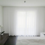 SEVILLA Massvorhang schlichter und eleganter Stoff Weiss [03] Schlafzimmer