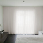 SEVILLA Massvorhang schlichter und eleganter Stoff Sepiabeige [05] Schlafzimmer