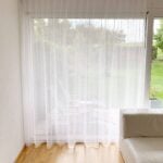 Tagesvorhang feine Naturstruktur MALAGA Cremeweiss [2]