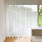Tagesvorhang feine Naturstruktur MALAGA Ecruweiss [10]