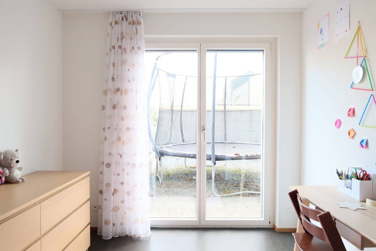 Kinderzimmer Vorhang mit Punkten HOPALINO Kinderzimmer Vorhang mit Punkten HOPALINO