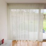 moderner Vorhang Wohnzimmer ALICANTE Cremeweiss [07]