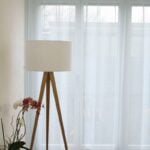 Tagesvorhang Wohnzimmer GENEVA II Blassblau [030]