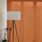 Tagesvorhang Wohnzimmer GENEVA II Braunorange [041]