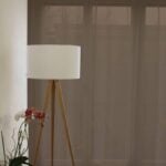 Tagesvorhang Wohnzimmer GENEVA II Dunkelbraun [080]