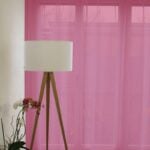 Tagesvorhang Wohnzimmer GENEVA II Erikaviolett [051]