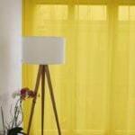 Tagesvorhang Wohnzimmer GENEVA II Gelb [018]