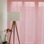Tagesvorhang Wohnzimmer GENEVA II Rosa [047]