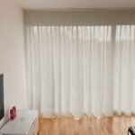 transparenter Tagvorhang OPTIMA FR-One nach Mass Cremeweiss [03-ecru]