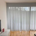 transparenter Tagvorhang OPTIMA FR-Onenach Mass Hellgrau [11-cloud]