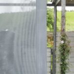 Flächenvorhang nach Mass GENEVA II Blasses Blaugrau [090]
