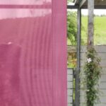 Flächenvorhang nach Mass GENEVA II Erikaviolett [051]