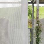 Flächenvorhang nach Mass GENEVA II Grauweiss [054]
