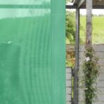 Flächenvorhang nach Mass GENEVA II Grün [024]
