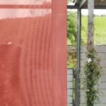 Flächenvorhang nach Mass GENEVA II Helles Rot [037]