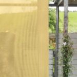 Flächenvorhang nach Mass GENEVA II Maisgelb [016]
