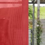 Flächenvorhang nach Mass GENEVA II Rot [036]