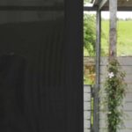 Flächenvorhang nach Mass GENEVA II Schwarz [065]