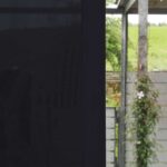 Flächenvorhang nach Mass GENEVA II Schwarzblau [056]