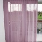Tagesvorhang VEVEY breit Pastellviolett [337]