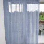 Tagesvorhang VEVEY breit Pastellviolettblau [521]