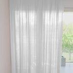 Tag-/Nachtvorhang CASALINO Fischbacher 1819 geschlossener Vorhang Weiss [500]