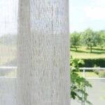 Tagesvorhang SONNINO Abschluss rechts beige