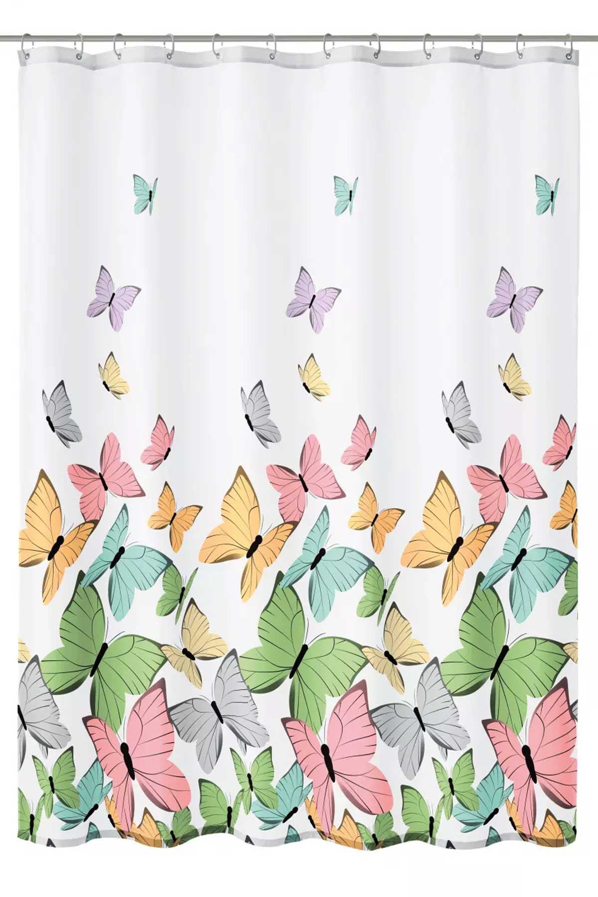 Duschvorhang BUTTERFLIES Kleine Wolke [4 Grössen] - vorhangbox