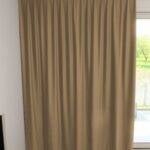 Nachtvorhang BARI geschlossener Vorhang Beige [155]