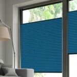 Plissee COMFORT DUSTBLOCK® in Blau [1742]