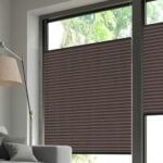 Plissee COMFORT DUSTBLOCK® in Braun [1732]