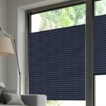 Plissee COMFORT DUSTBLOCK® in Marineblau [1745]