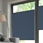 Fenster-Plissee EOS CREPE FR in Marineblau [0747]
