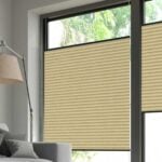 Plissee EOS® CRUSH TOPAR® PLUS in Beige [7825]