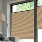 Plissee EOS® CRUSH TOPAR® PLUS in Cognac [7835]