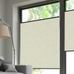 Plissee EOS® CRUSH TOPAR® PLUS in Cremeweiss [7822]