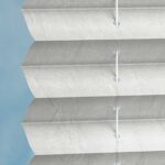 Stoff vom Plissee EOS® CRUSH TOPAR® PLUS in Hellgrau [7857]
