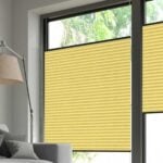 Plissee EOS® CRUSH TOPAR® PLUS in Pastellgelb [7887]
